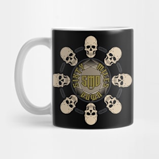 circle of skulls Mug